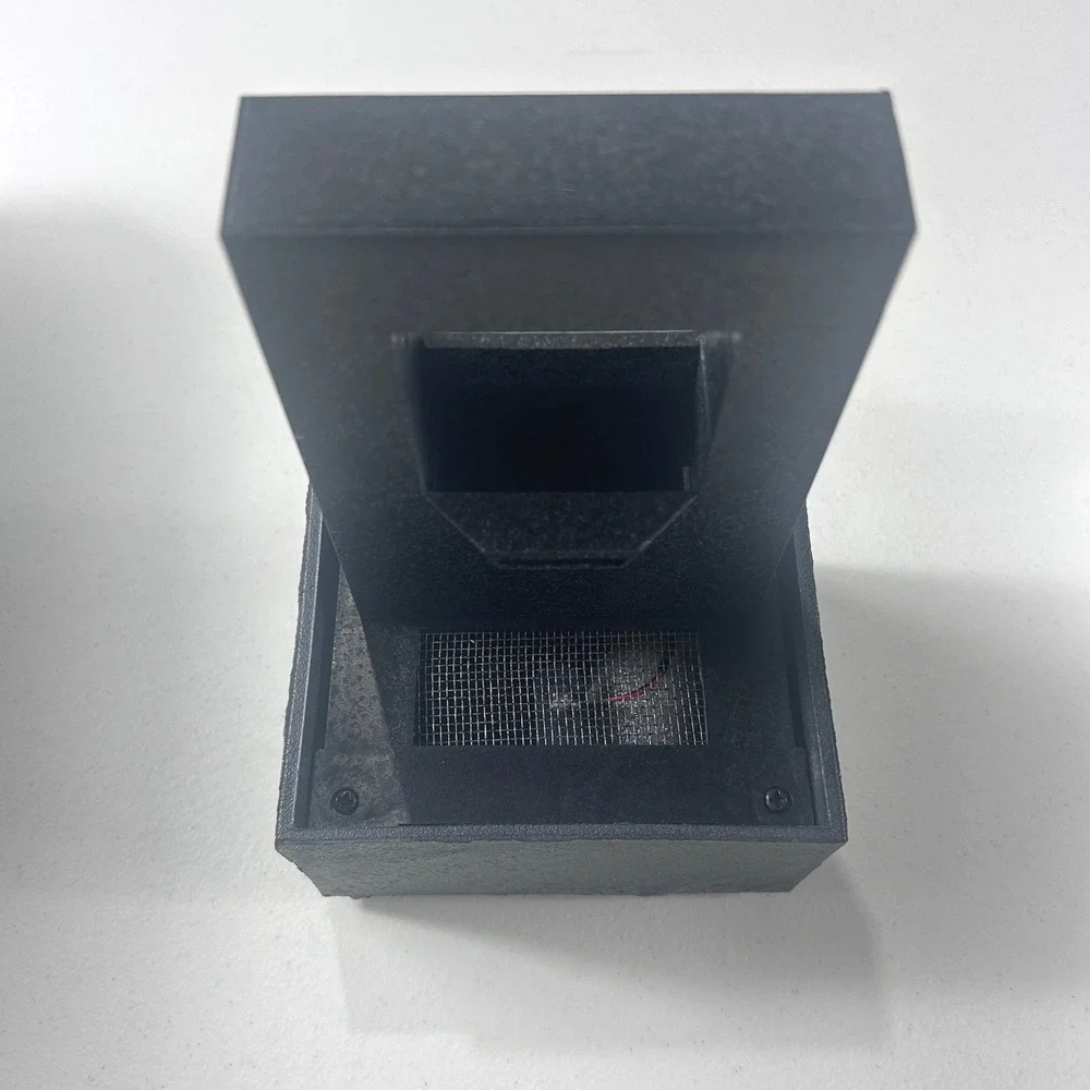 Wayland Square Tabletop Fountain Raining Spout LED Lighted Battery Operated NEW - Picture 6 of 12